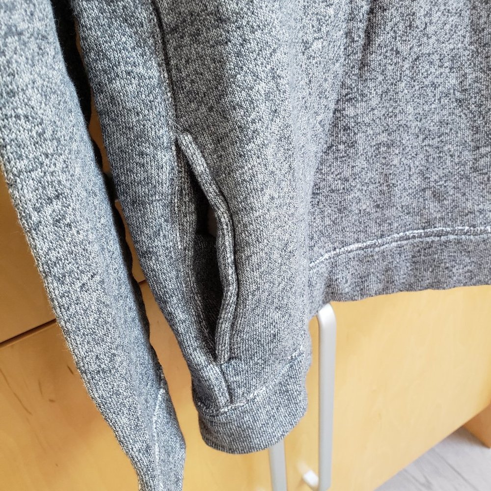 J. Crew Soft Sweater/Sweatshirt Hoodie with Hidden Side Pockets - Picture 3 of 8